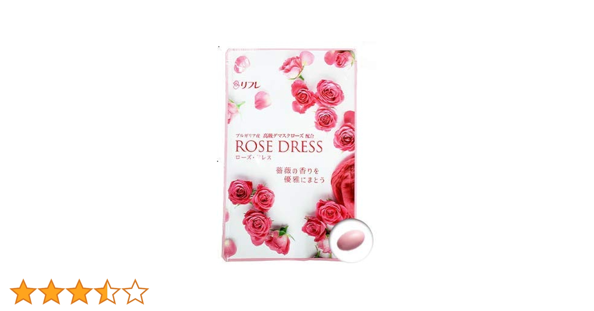 ◆匿名配送◆リフレ　ローズドレス　62粒×6袋 Amazon | リフレ 公式 サプリメント エチケットサプリ ローズ